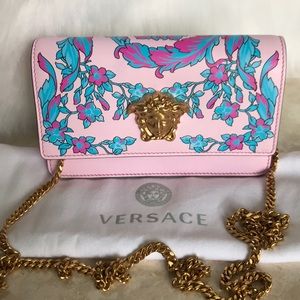 VERSACE leather bag authentic 100%